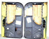 99 00 01 02 03 04 05 06 07 08 09 VW BEETLE DOOR PANEL PANELS  SET YELLOW GRAY