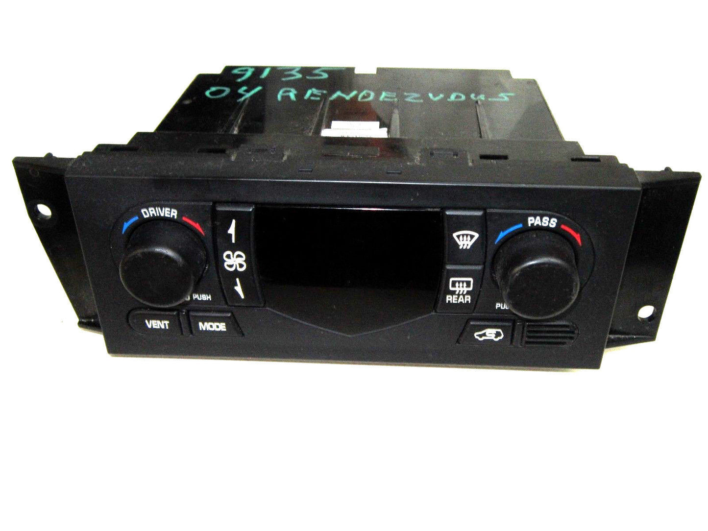 02 03 04 05 06 07 BUICK RENDEZVOUS DUAL  DIGITAL CLIMATE CONTROL