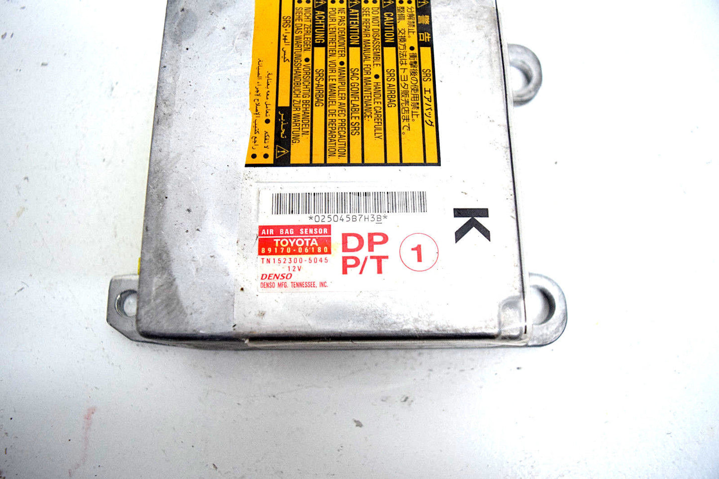 02 03 TOYOTA CAMRY AIRBAG CONTROL MODULE 89170-06180