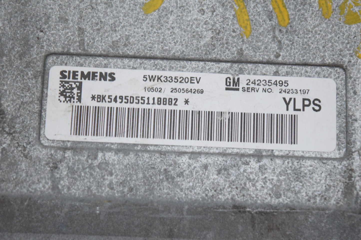 04 05 06 CADILLAC CTS ECU ECM ENGINE COMPUTER 5WK33520EV OEM