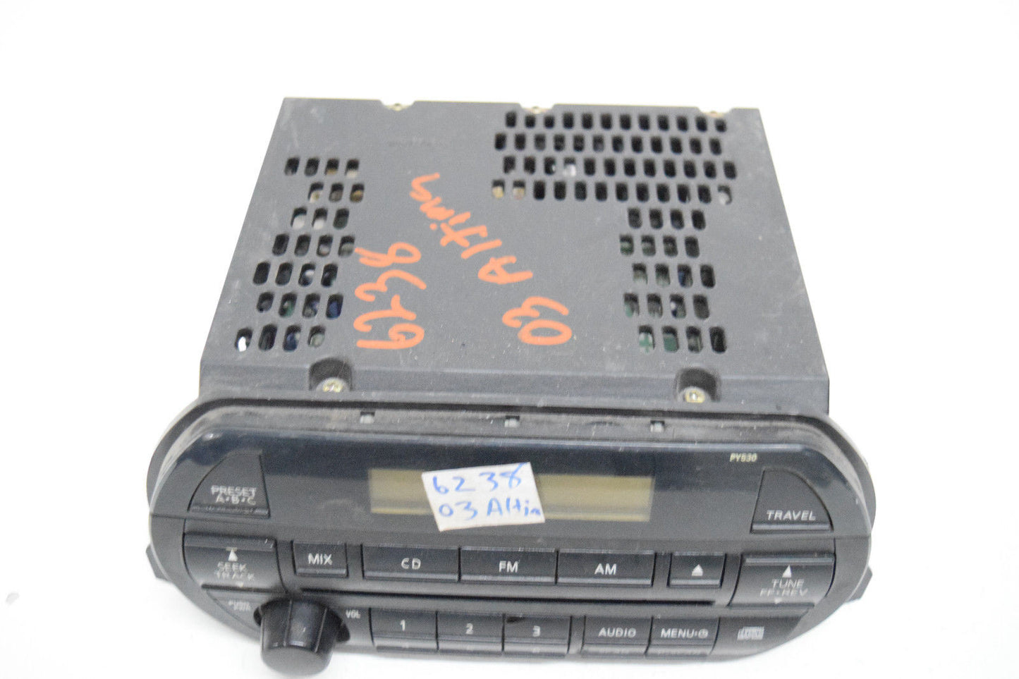02 03 NISSAN ALTIMA RADIO CD PLAYER OEM