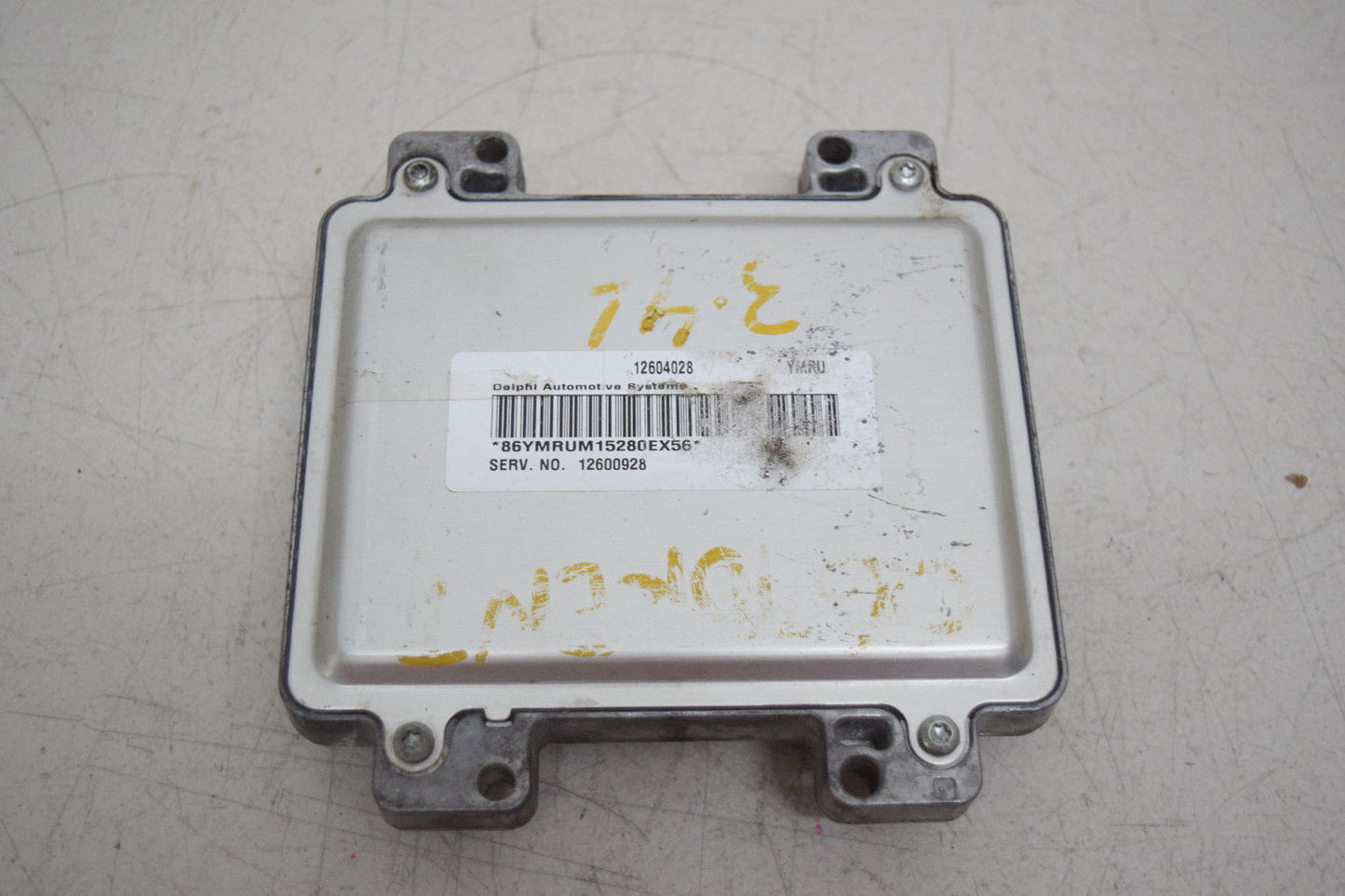 06 CHEVY EQUINOX MALIBU TORRENT ECU ECM ENGINE COMPUTER 12604028