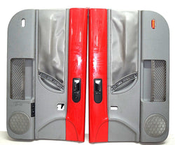 99 00 01 02 03 04 05 06 07 08 09 VW BEETLE DOOR PANEL LEFT RIGHT SET RED GRAY