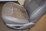 99 00 01 02 03 04 JEEP GRAND CHEROKEE DRIVER POWER SEAT GREY LEATHER