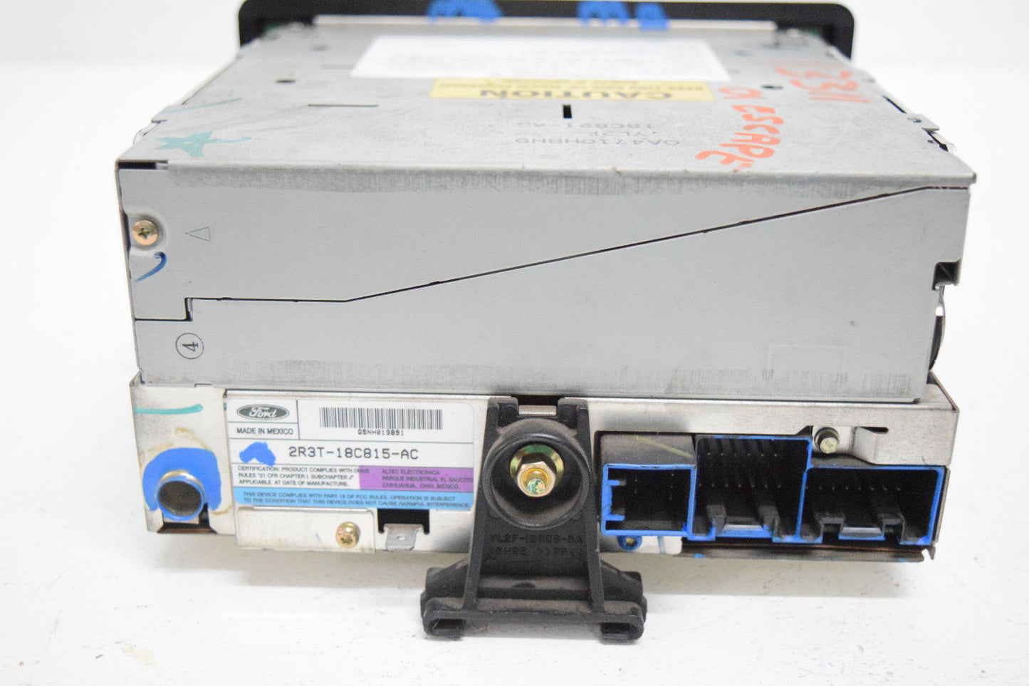 00 01 02 03 04 05 06 FORD ESCAPE RADIO 6 DISC CD PLAYER OEM PARTS ONLY