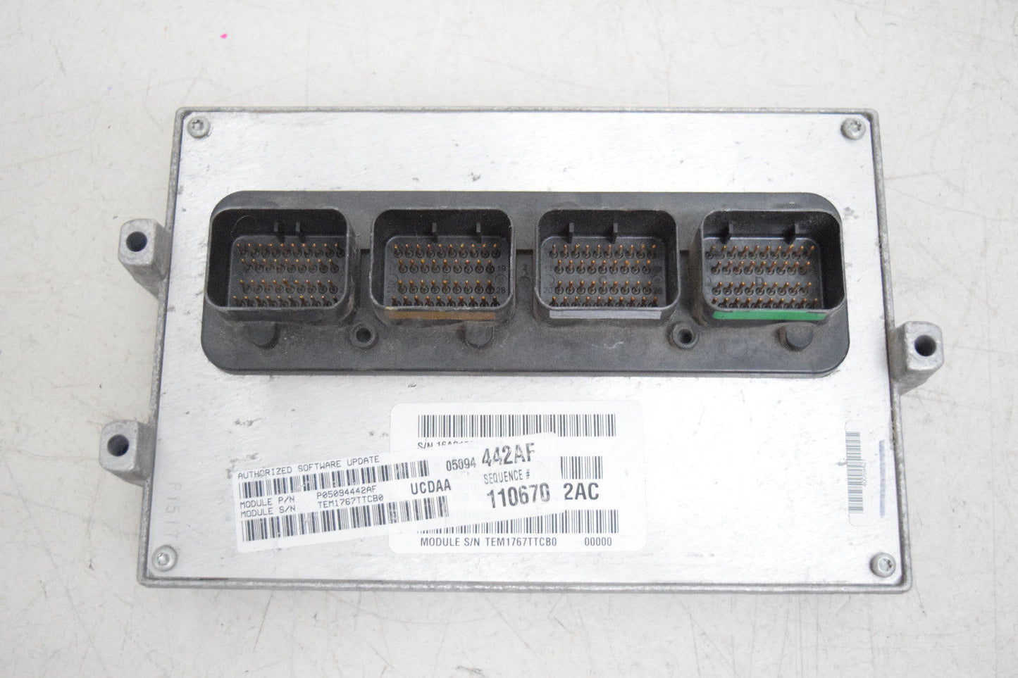 08 DODGE RAM 1500 ECU ECM ENGINE COMPUTER P05094442AF