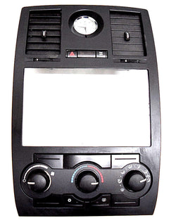 05 06 07 CHRYSLER 300 DOUBLE DIN DASH BEZEL BLACK