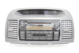 02 03 04 TOYOTA CAMRY RADIO CD CASSETTE PLAYER WITH BEZEL AND CLOCK