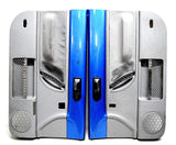 99 00 01 02 03 04 05 06 07 08 09 VW BEETLE DOOR PANEL SET ROYAL BLUE GREY