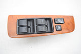 99 00 01 LEXUS ES300 DRIVER MASTER WINDOW SWITCH WOOD GRAIN