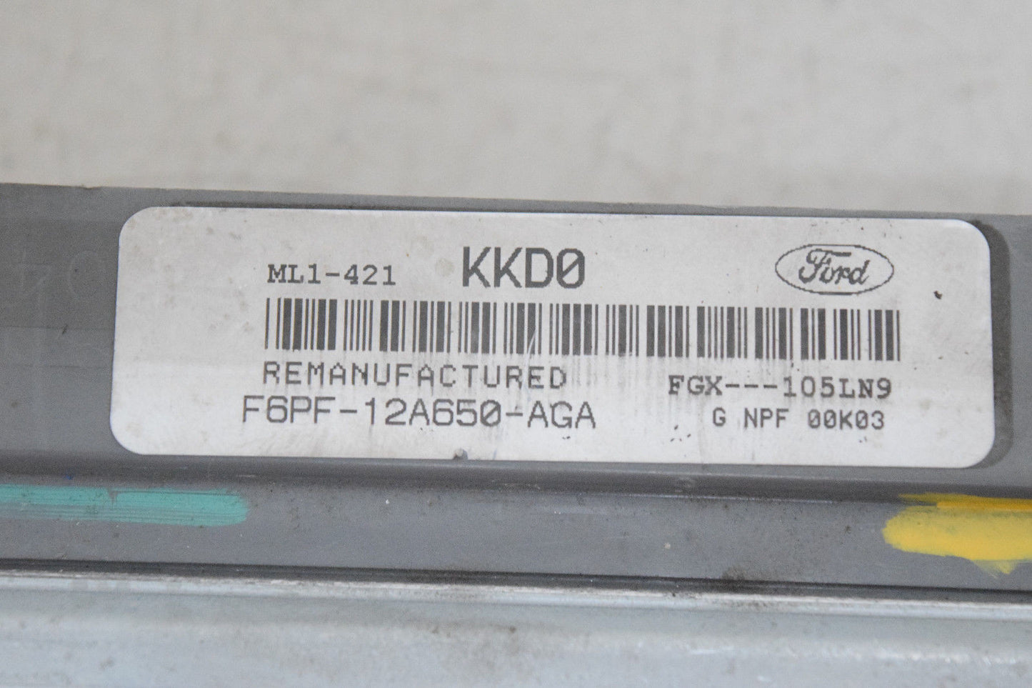 96 FORD F150 F250 ECU ECM ENGINE COMPUTER F6PF12A650AGA OEM