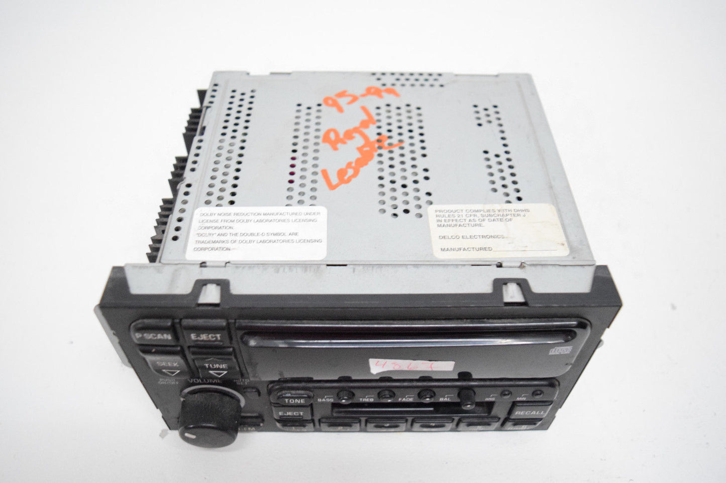 96 97 98 99 00 01 02 03 BUICK REGAL CENTURY LESABRE RADIO CD CASSETTE PLAYER OEM