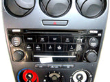 06 07 08 MAZDA 6 RADIO  6 CD PLAYER  BEZEL VENTS