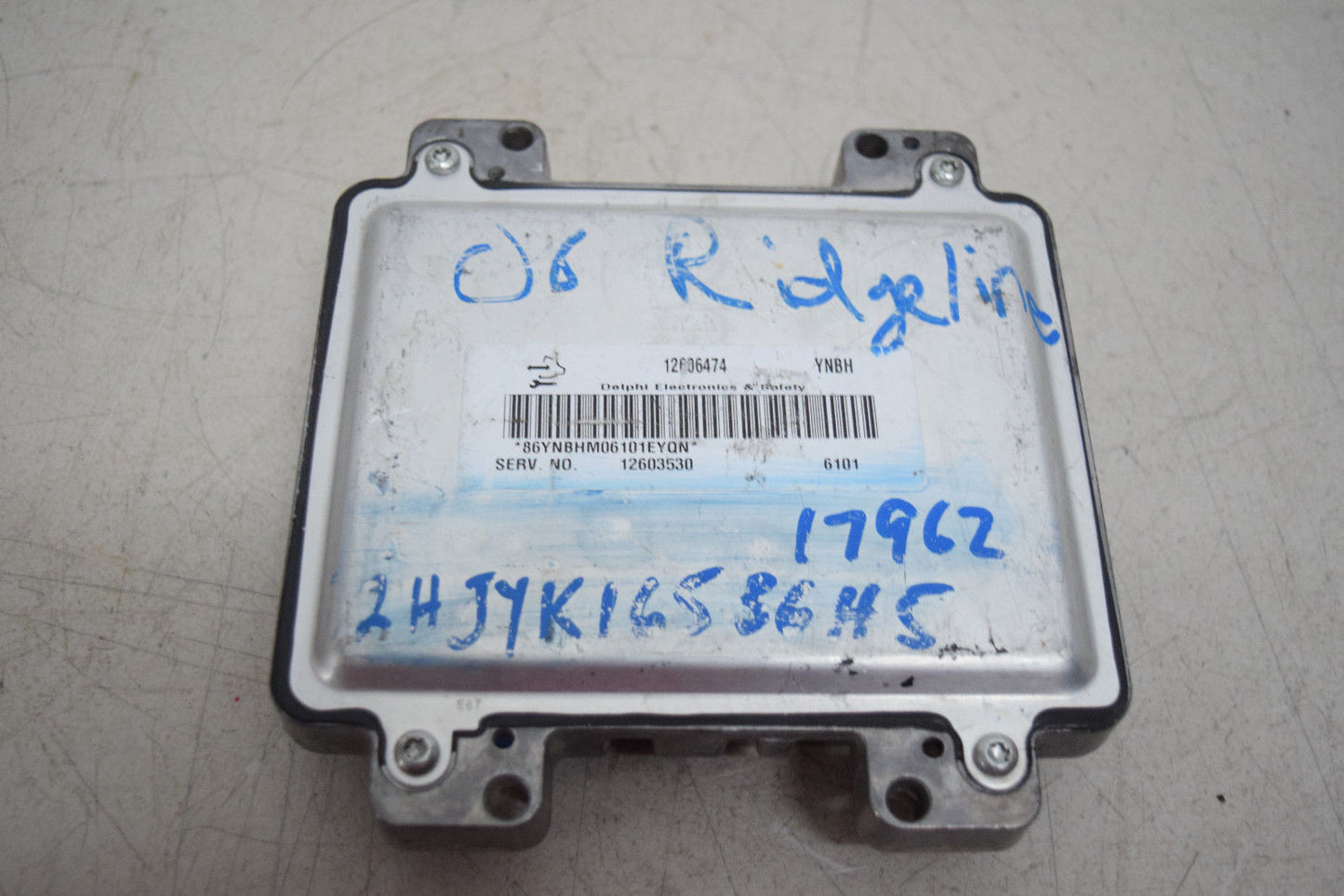 06 CHEVY IMPALA ECU ECM ENGINE COMPUTER 12606474 OEM