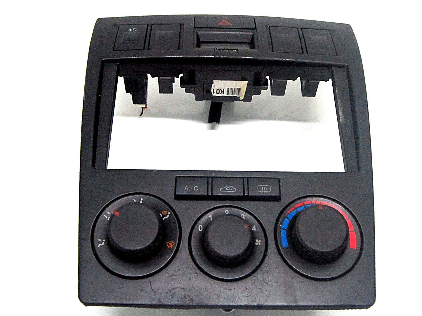 03 04 05 06 HYUNDAI TIBURON CLIMATE CONTROL DASH BEZEL
