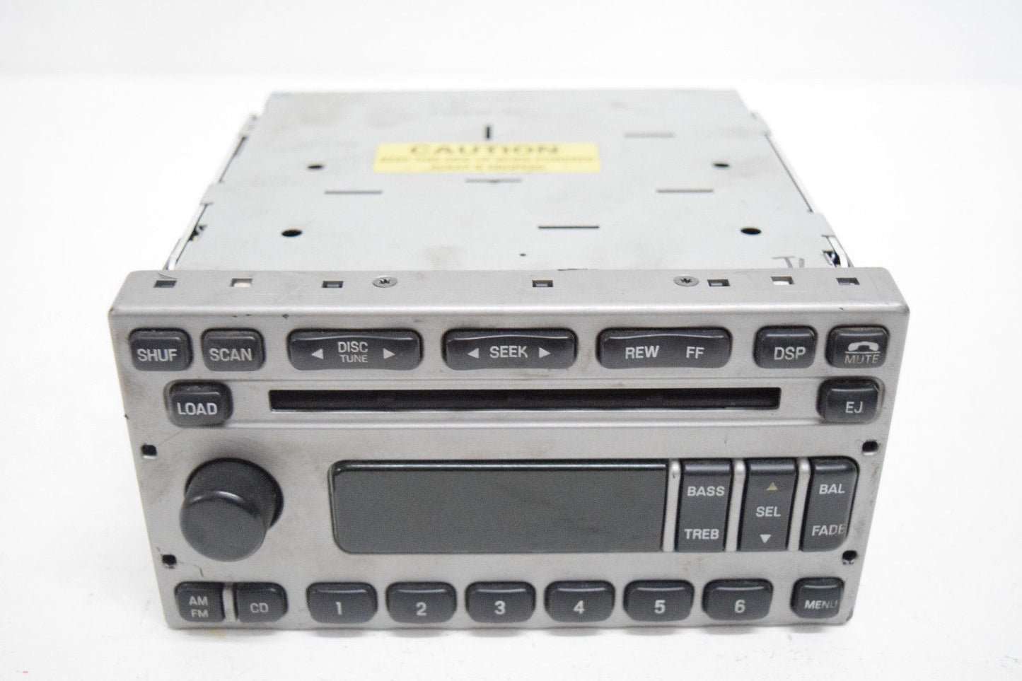 01 02 03 04 05 FORD EXPLORER RADIO CD CASSETTE PLAYER OEM GREY GRAY