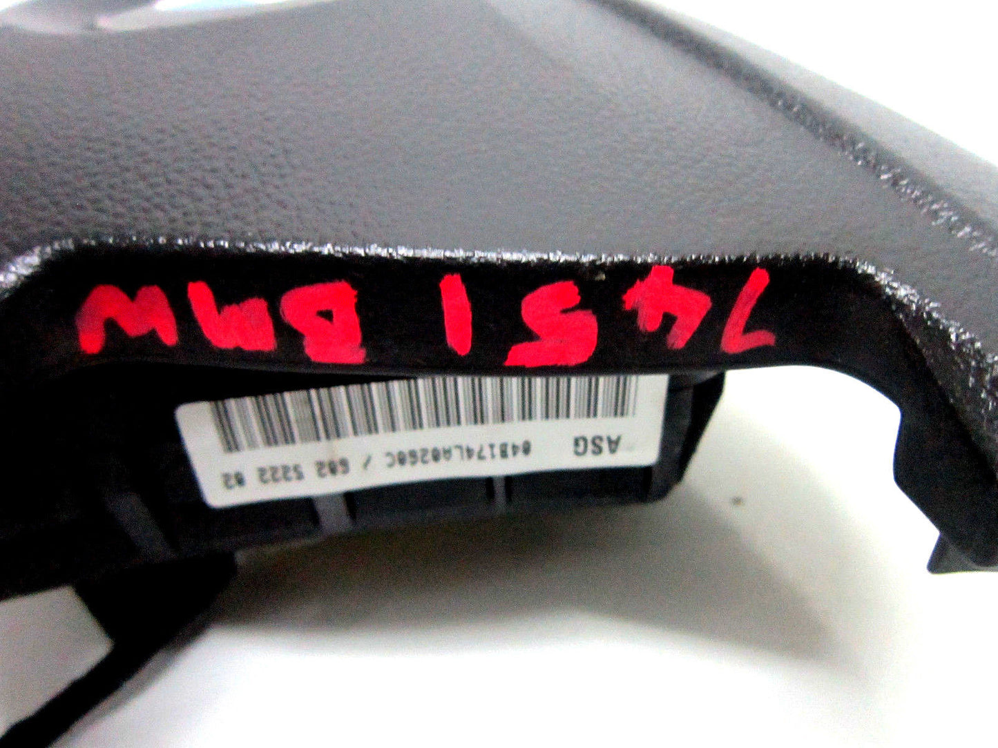02 03 04 05 BMW 745I 745LI 3 SPOKE DRIVER SIDE AIRBAG