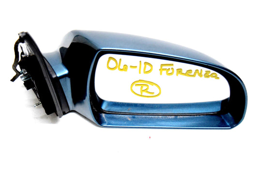 04 05 06 07 08 SUZUKI FORENZA RIGHT PASSENGER SIDE VIEW MIRROR AQUA BLUE