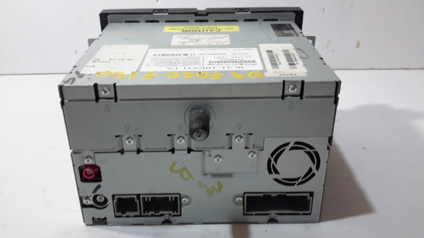 07 08 09 FORD F150  NAVIGATION CD PLAYER RADIO