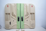 99 00 01 02 03 04 05 06 07 08 09 VW BEETLE DOOR PANEL SET GREEN TAN MANUAL