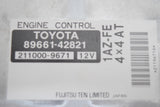 01 02 03 TOYOTA RAV-4 RAV4 ECU ENGINE CONTROL UNIT COMPUTER 8966142821