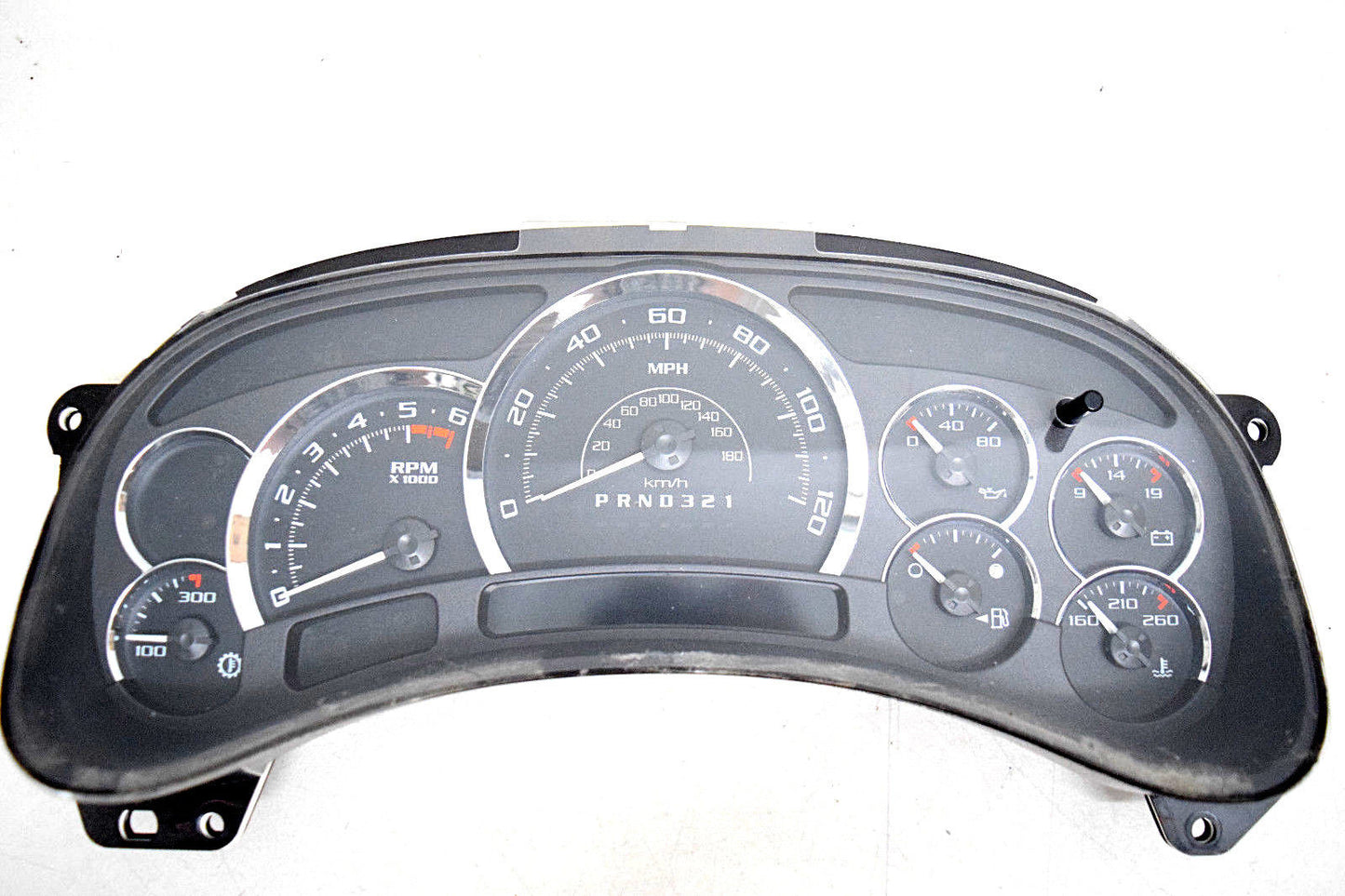 03 04 05 06 CADILLAC  ESCALADE  SPEEDOMETER CHROME INSTRUMENT CLUSTER UNKNOWN