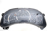 03 04 05 06 CADILLAC  ESCALADE  SPEEDOMETER CHROME INSTRUMENT CLUSTER UNKNOWN