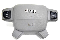 05 06 07 JEEP GRAND CHEROKEE LEFT DRIVER AIRBAG GREY GRAY