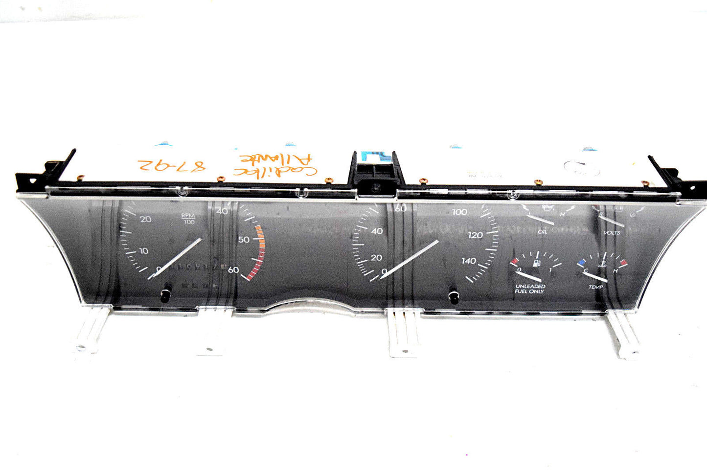 87 88 89 90 91 92 CADILLAC ALLANTE SPEEDOMETER INSTRUMENT CLUSTER 110K