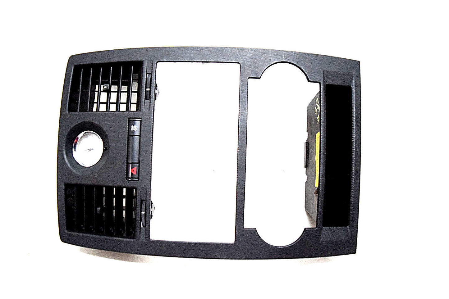 05 06 07 CHRYSLER 300 CLIMATE CONTROL DASH BEZEL DASH CLOCK BLACK