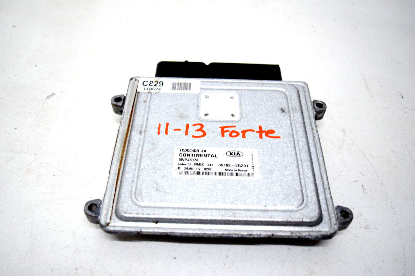 11 12 13 KIA FORTE ECU ECM ENGINE CONTROL MODULE 391822G291