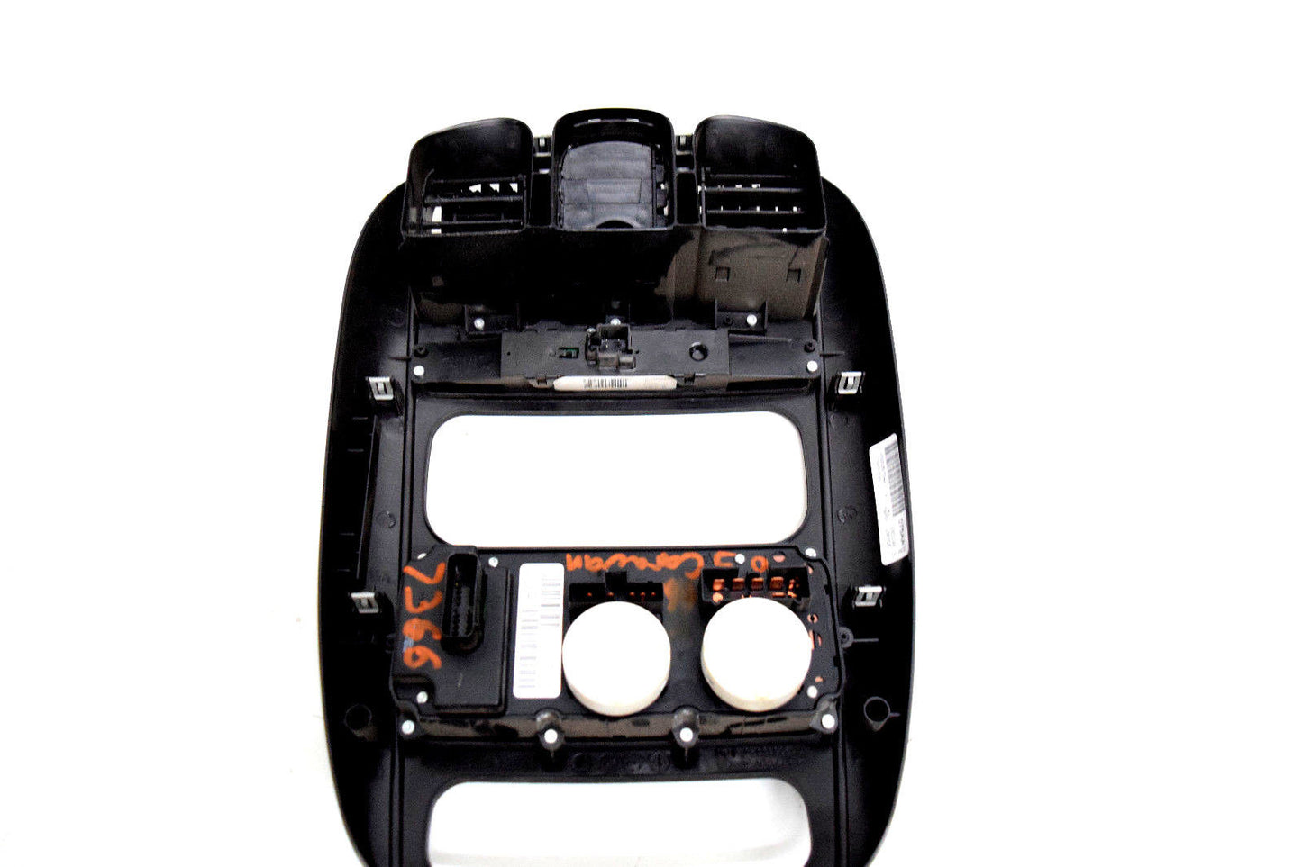 01 02 03 04 05 06 07 DODGE CARAVAN CLIMATE CONTROL RADIO DASH BEZEL BLACK