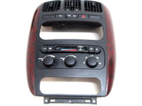 01 02 03 04 05 06 07 CARAVAN MANUAL CLIMATE CONTROL DASH BEZEL TRIM