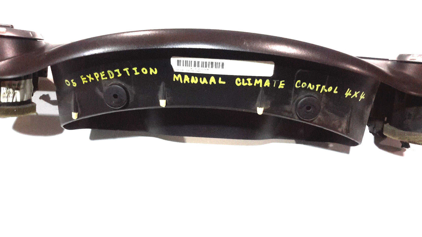 03 04 05 06 FORD EXPEDITION RADIO DASH BEZEL MANUAL 4X4