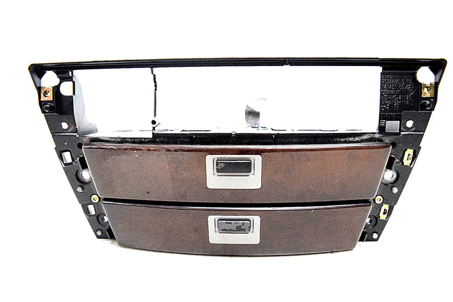 02 03 04 05 BMW 745I 745L1 CENTER CONSOLE STORAGE TREY ASH TRAY RADIO BEZEL