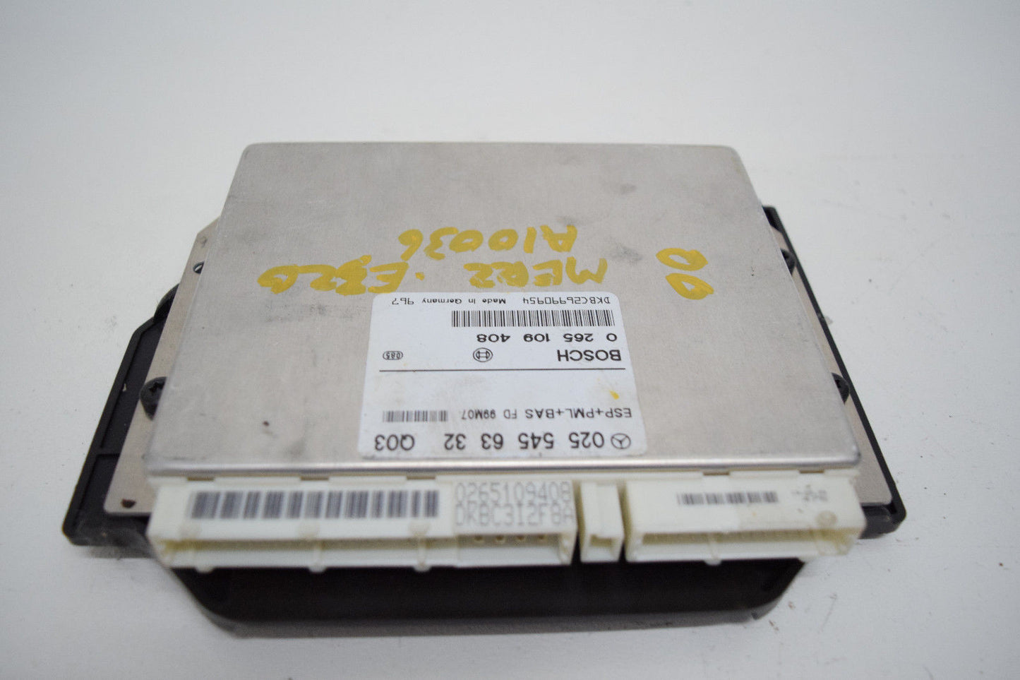 98 99 00 01 02 MERCEDES ESC ELECTRONIC STABILITY CONTROL COMPUTER OEM 0255456332