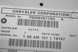 11 12 CHRYSLER 200 DODGE AVENGER MY GIG RADIO  CD DVD PLAYER DASH BEZEL