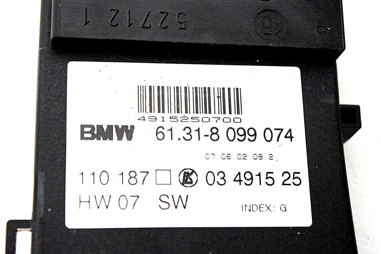 03 04 05 06 07 BMW X3 E46 325I 3301 325XI  3 SERIES LEFT PASSENGER SEAT SWITCH