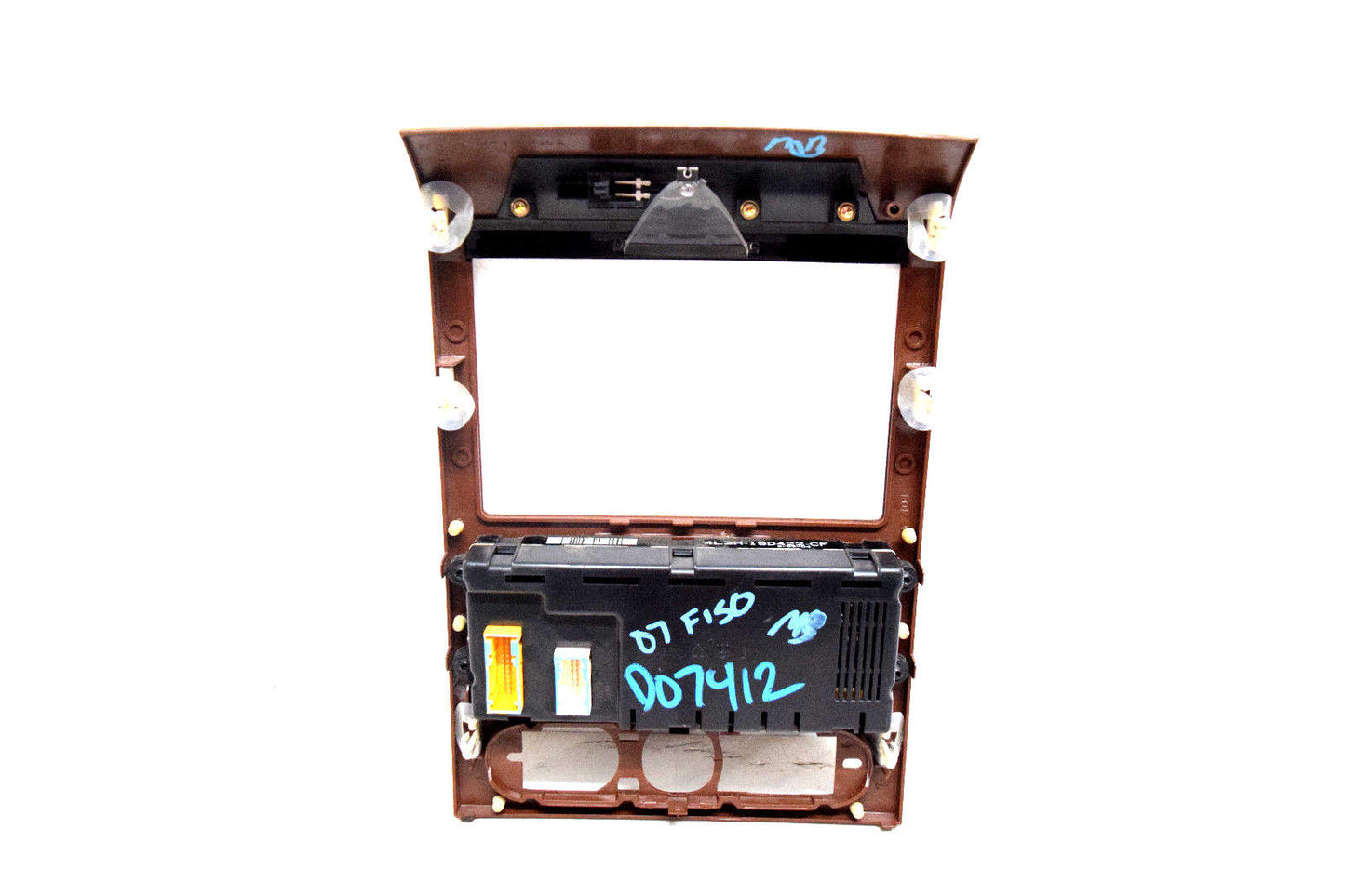 04 05 06 07 08 FORD F150 CLIMATE CONTROL RADIO DASH BEZEL WOODGRAIN