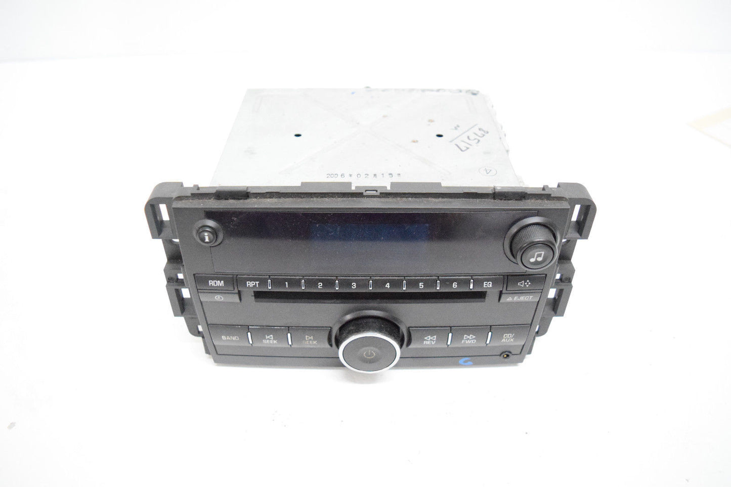 07 08 CHEVY IMPALA RADIO CD PLAYER OEM
