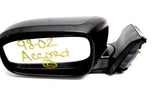 98 99 00 01 02 03 HONDA ACCORD LEFT DRIVER SIDE MIRROR DARK BLUE/BLACK TRIM