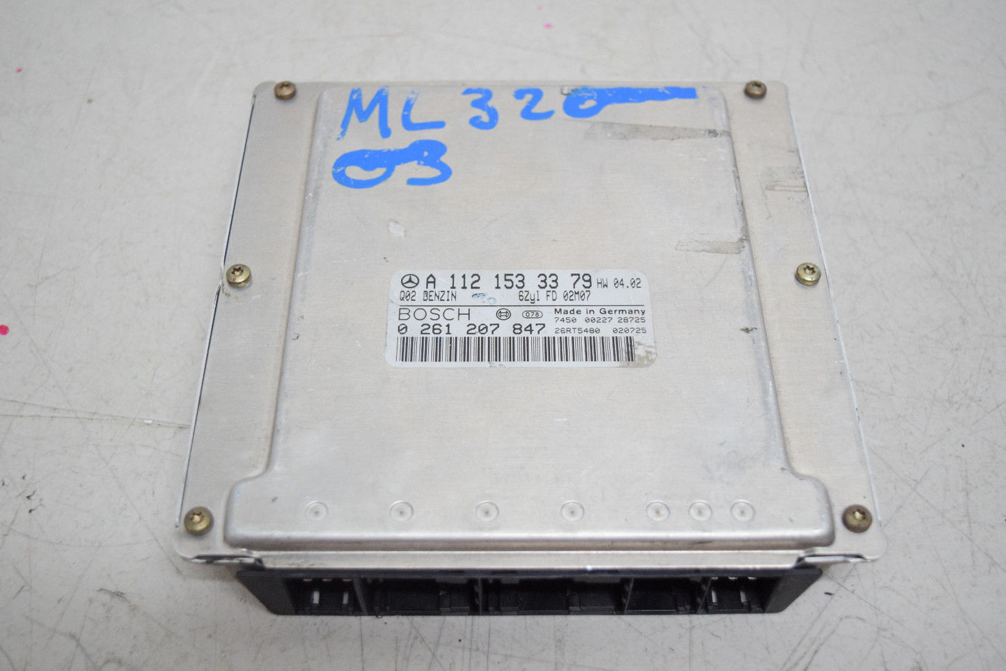 97 98 99 00 01 02 03 04 05 MERCEDES ML320 ECU ECM ENGINE COMPUTER A1121533379