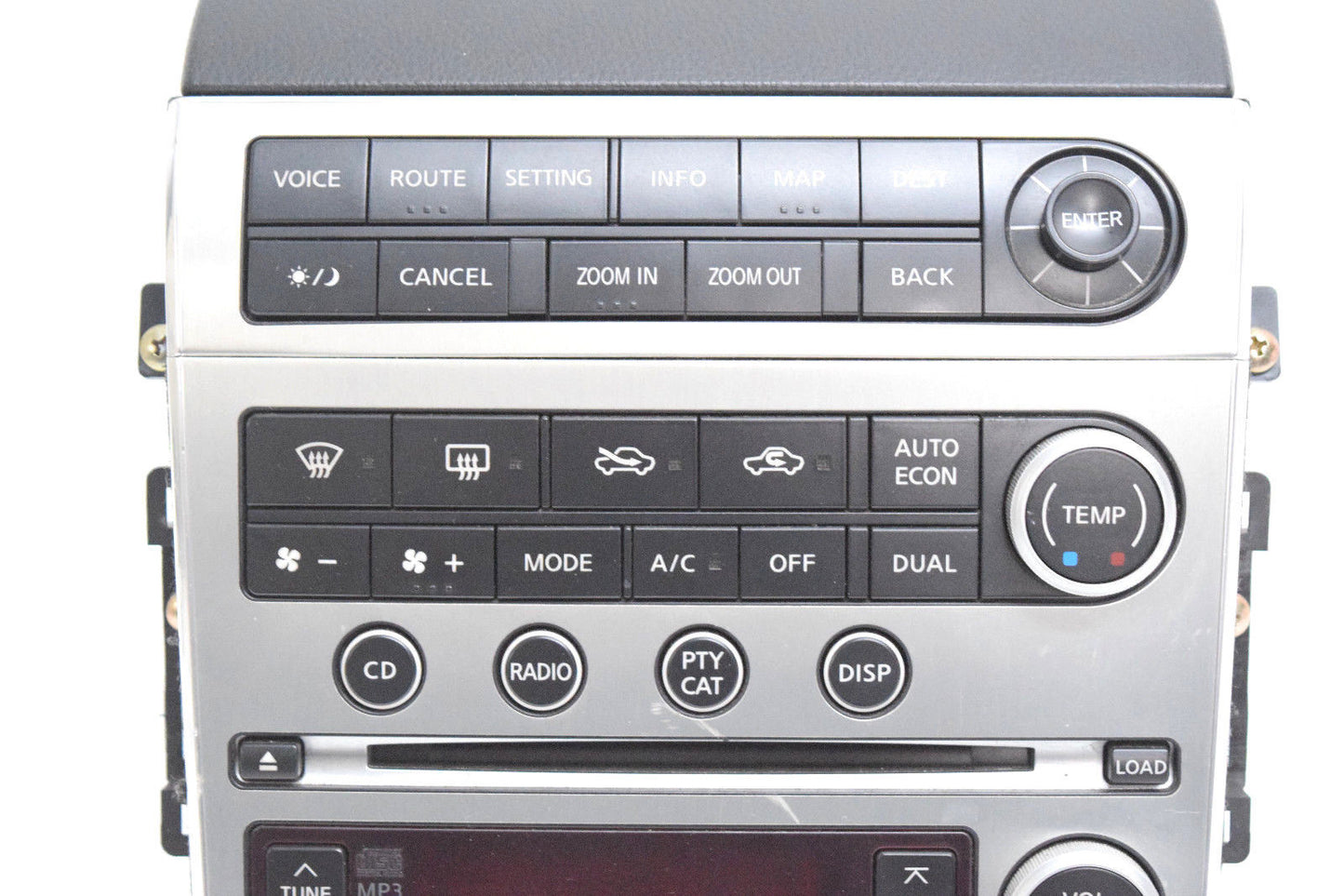 05 06 07 INFINITI G35 BOSE 6 DISC CD PLAYER NAVIGATION RADIO CLIMATE CONTROL OEM