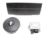 FORD MUSTANG AIRBAG AIR BAGS MODULE SET BLACK