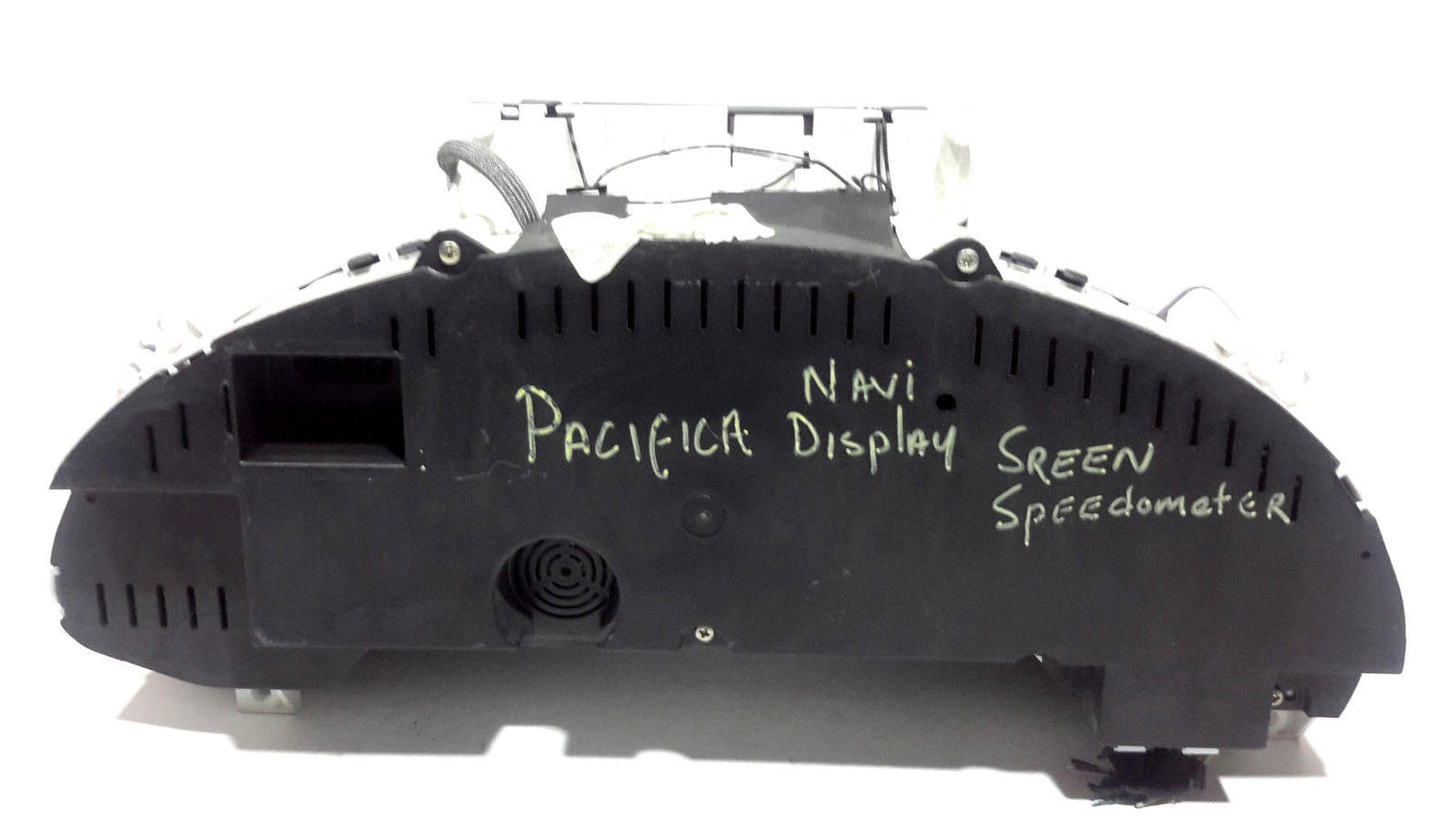 04 05 07 08 CHRYLSER PACIFICA SPEEDOMETER NAVIGATION DISPLAY SCREEN