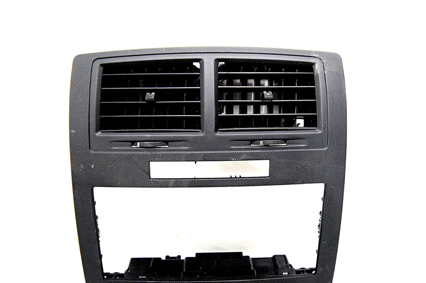 08 09 10 DODGE CHARGER CLIMATE CONTROL RADIO DASH BEZEL VENTS BLACK
