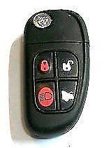 03 04 05 06 07 JAGUAR S TYPE X TYPE XJ8 FLIP KEYLESS ENTRY REMOTE FOB NHVWB1U241