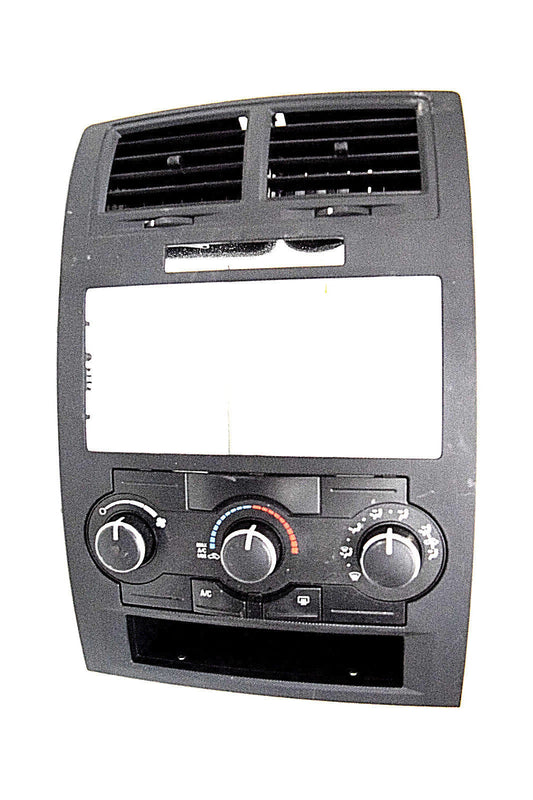 08 09 10 DODGE CHARGER CLIMATE CONTROL RADIO DASH BEZEL VENTS BLACK