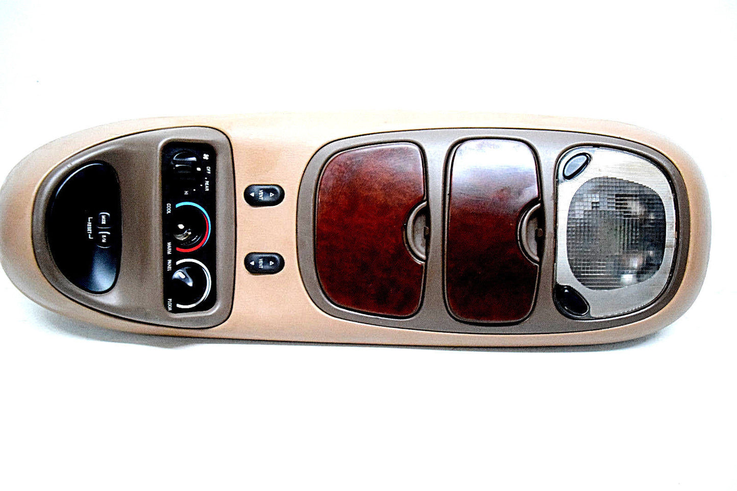 98 99 00 01 02 NAVIGATOR EXPEDITION OVERHEAD CONSOLE CLIMATE CONTROL DISPLAY TAN