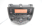 03 04 05 06 07 HONDA ACCORD RADIO CD PLAYER RADIO DUAL CLIMATE WITH CODE